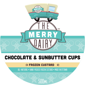 Chocolate & Sunbutter Cups Frozen Custard (GF) Pints!