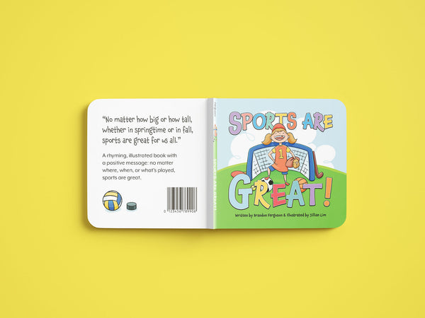Sports Are Great! Children's Book