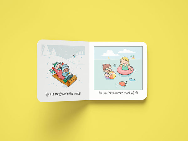 Sports Are Great! Children's Book