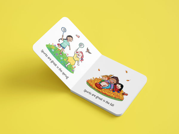 Sports Are Great! Children's Book