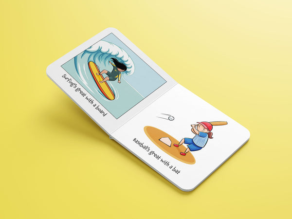 Sports Are Great! Children's Book