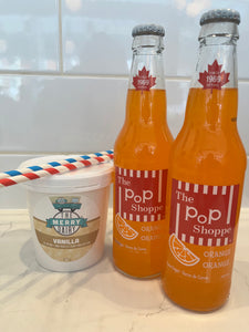 Pop Shoppe Orange Float Kit Merry Dairy Float Kit