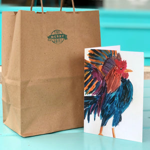 Rooster Cards By Francie! Creatures of Habit-at