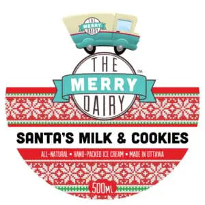 Santa’s Milk & Cookies Pints!
