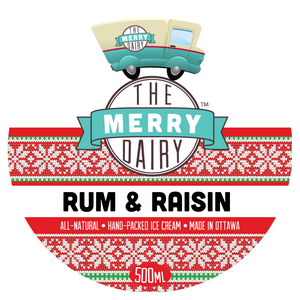 Rum & Raisin  (GF/SF/A) Pints!