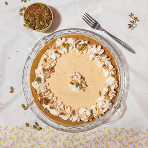 Pumpkin Caramel Ice Cream PIe (GF/SF) Thanksgiving Ice Cream Pies!