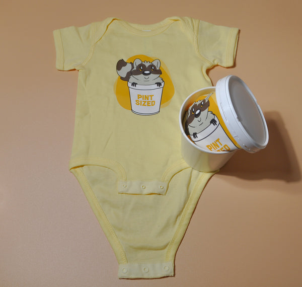 Pint-Sized Merry Dairy Onesies