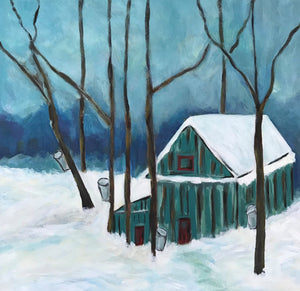 La Surcrerie by Maria Connell Holiday Greeting Cards by Local Artists