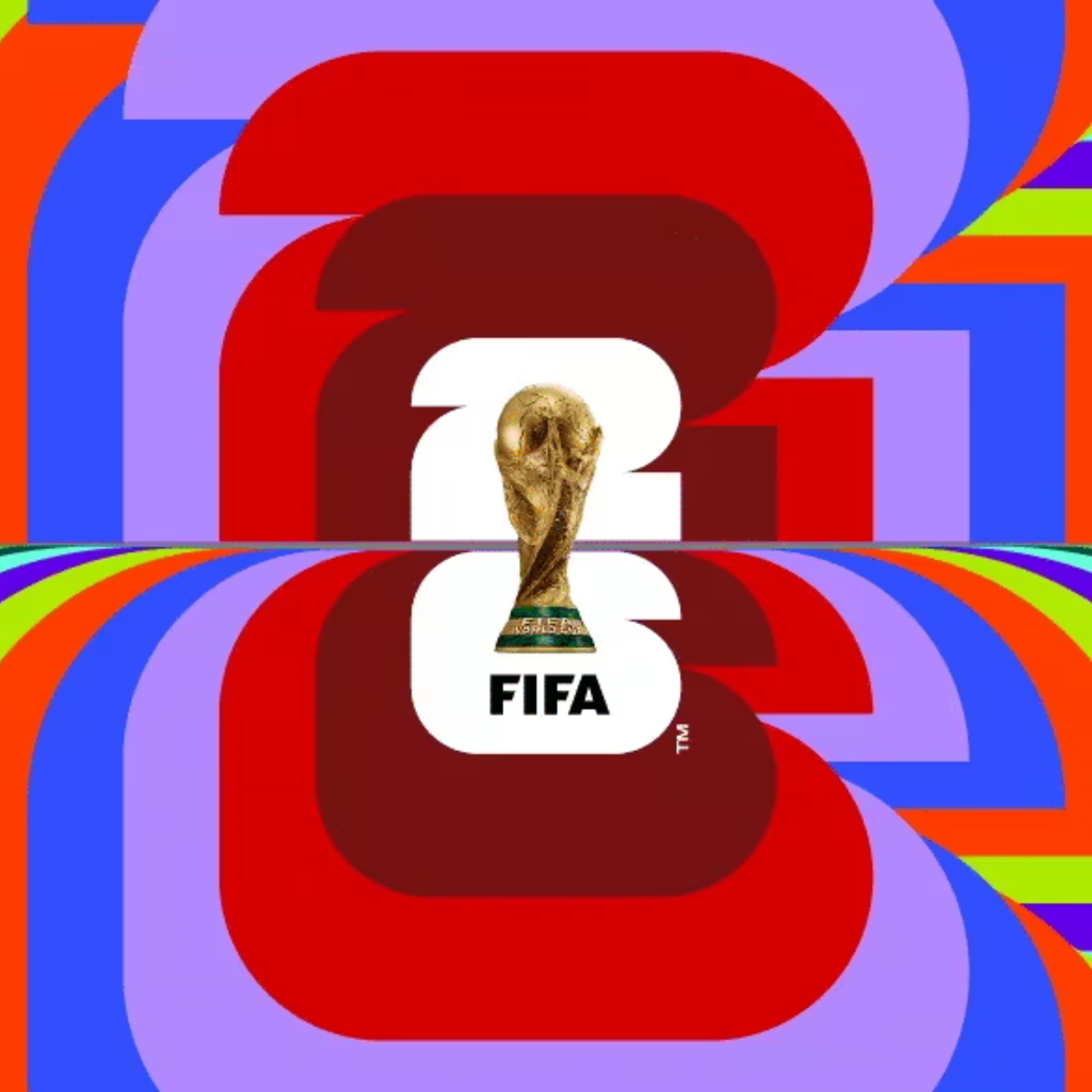 World Soccer Match Flag Soft Serve Cone Topper