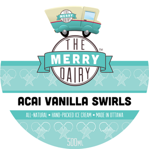 Açaí Vanilla Swirls (GF/SF) Pints!