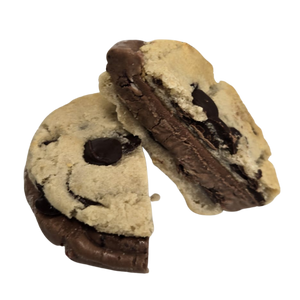 Vegan Chocolate Chip Jumble (V) (contains gluten & soy lecithin) Ice Cream Sandwiches
