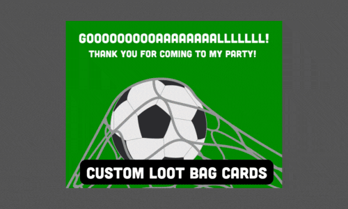 Loot Bag Cards!