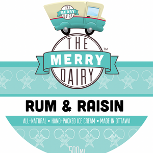 Rum & Raisin  (GF/SF/A) Pints!