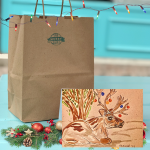 Lit by Francie Ducros Holiday Greeting Cards by Local Artists