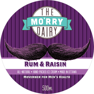 Movember Rum & Raisin (GF/SF/A) Pints!