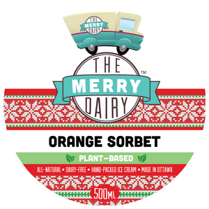 Orange Sorbet (V/GF/SF) Pints!