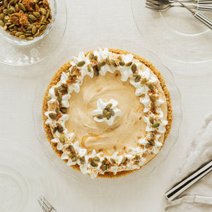 Pumpkin Caramel Ice Cream Pie Thanksgiving Ice Cream Pies!