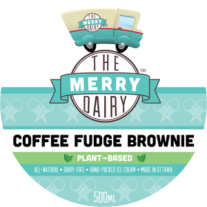 Vegan Coffee Fudge Brownie (GF/SF) Pints!