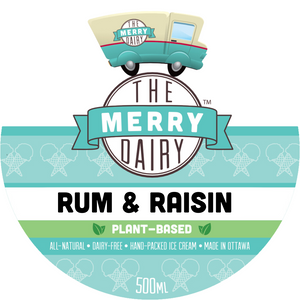 Vegan Rum & Raisin (V/GF/SF/A) Pints!