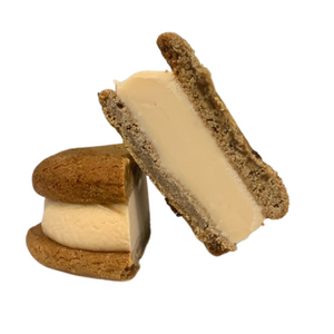 Oatmeal Chocolate Chip / Salted Caramel Ice Cream Sandwiches