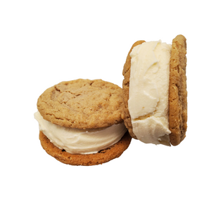 Pumpkin Snickerdoodle / Vanilla (SF) Ice Cream Sandwiches