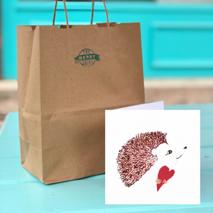 Hedgehog Heart Cards of the Heart: Art by Becky Conrad
