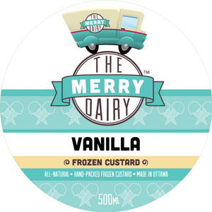 Vanilla Frozen Custard (GF/SF) Pints!
