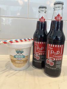 Pop Shoppe Black Cherry Float Kit Merry Dairy Float Kit
