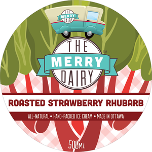 Roasted Strawberry Rhubarb (GF/SF) Pints!