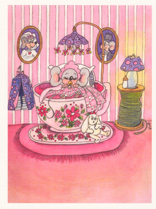 Tickled pink! Congratulations! Cards by Jacinta INK