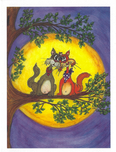 You tickle my whiskers! Cards by Jacinta INK