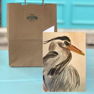 Heron Now Cards By Francie! Creatures of Habit-at