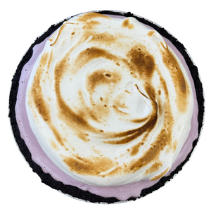 Ube with Merengue Top Thanksgiving Ice Cream Pies!