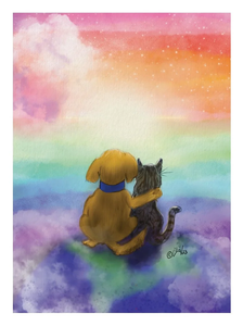 All pets go to Heaven Cards by Jacinta INK
