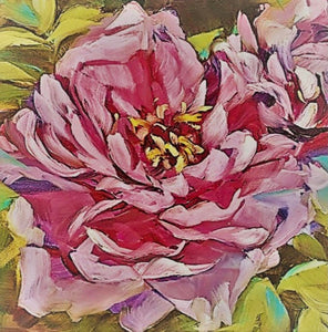 Peony razzle dazzle Billet Doux - Cards by Maria Connell